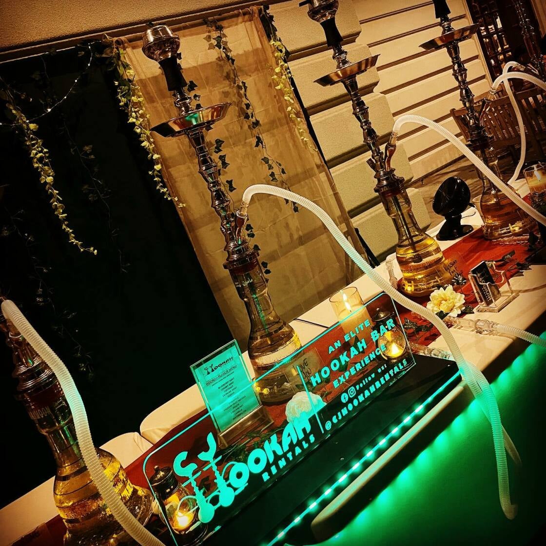 Shisha Rental Hookah Catering Party Rental Packages | CJ Hookah Rentals
